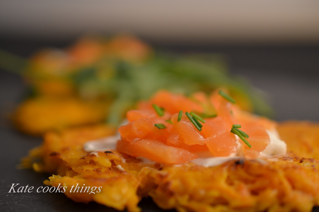 Sweet potatoes pancakes