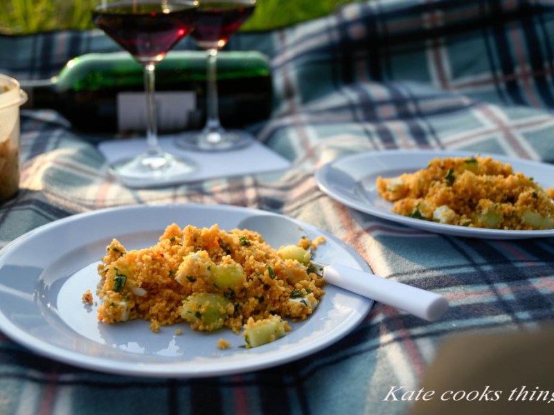 Couscous salad and a&nbsp;picnic